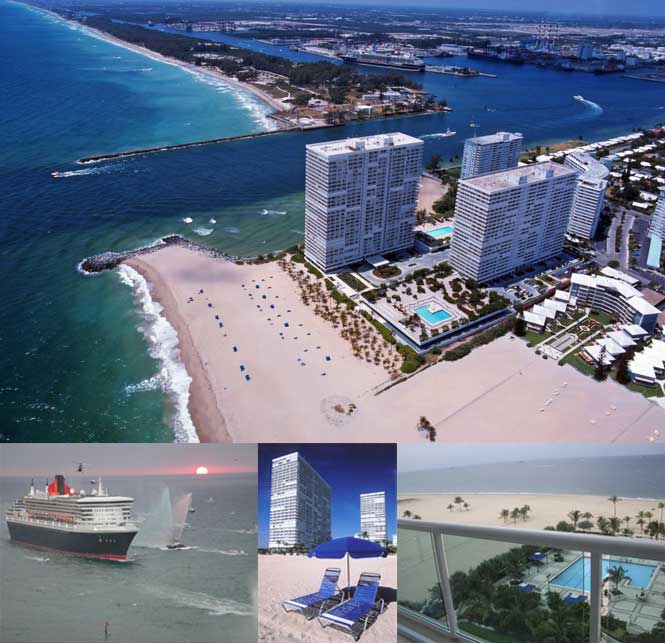 Point of Americas on the beach in Fort Lauderdale